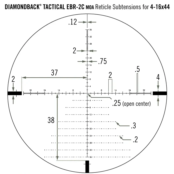 Diamondback Tactical 4-16×44 FFP